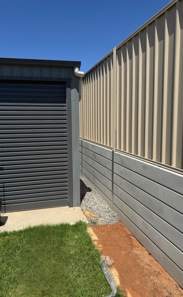 Tanunda - Good Neighbour & Retaining — Fence Fab Warehouse Adelaide